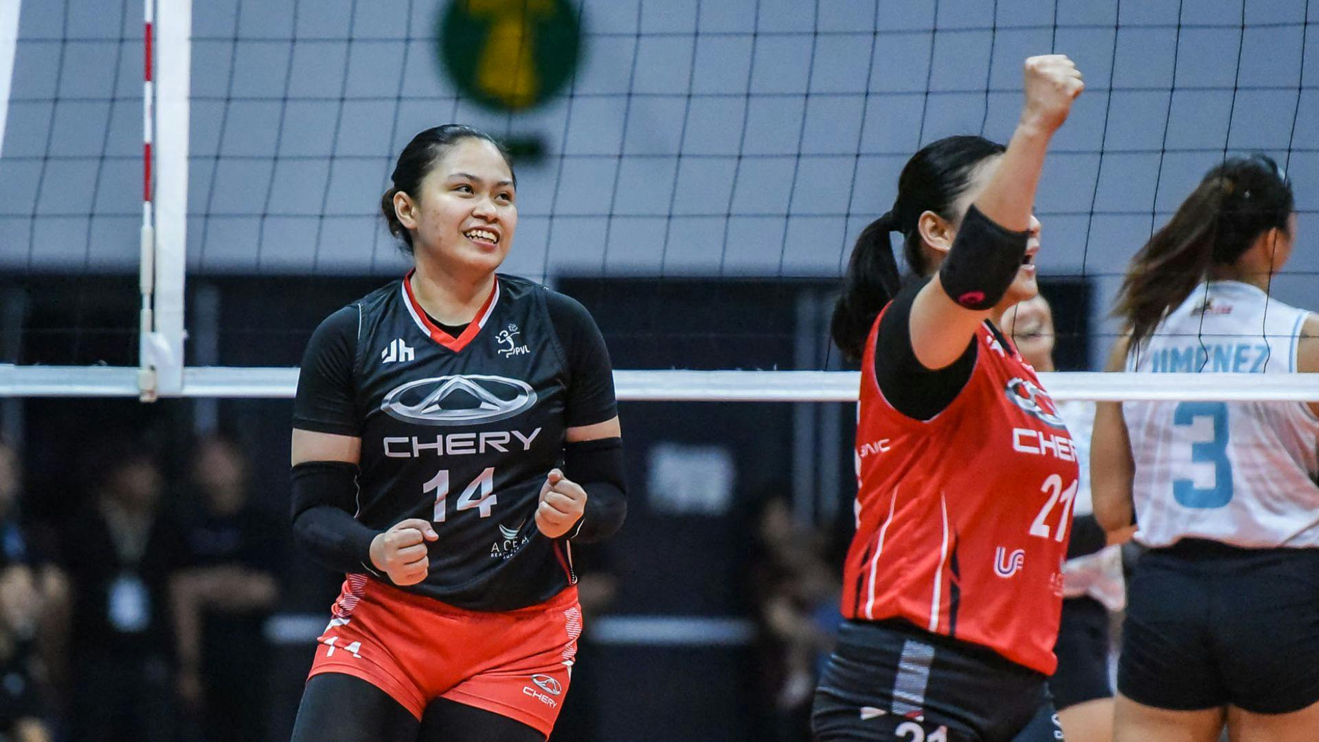 Renee Peñafiel, Chery Tiggo gun for PVL on Tour semifinals vs Nxled
